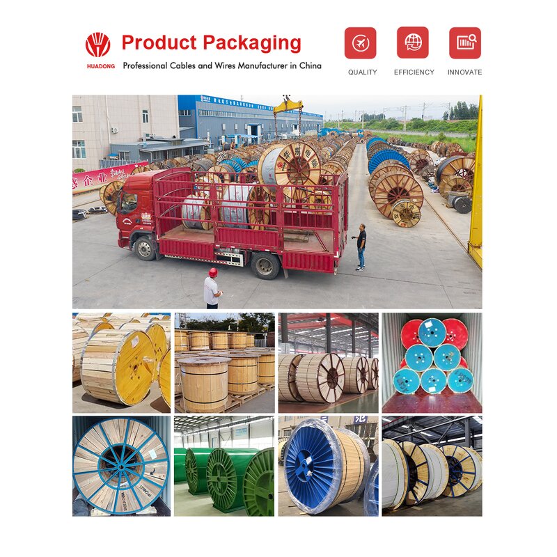 Drag Chain Control Cable Manufacturer - GYDEFR-J(GJTR) 0.6/1KV 3X95+3X16 to 18X2.5 EPR TPU Trolley Towing Festoon Cable