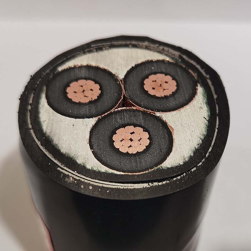 Power Cable Manufacturer - N2XSEKY 3 X (25-300) Mm² 3.6/6 KV Copper Conductor LPE Insulated Copper Tape Screen Lead Sheathed PVC