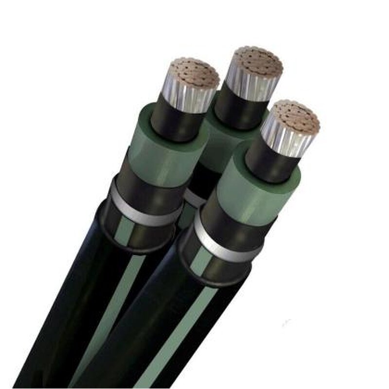 Medium Voltage Underground Cable Manufacturer - NF C 33-226 12/20 Kv 19/33KV 3x1x240mm for Transformer Stations Connections