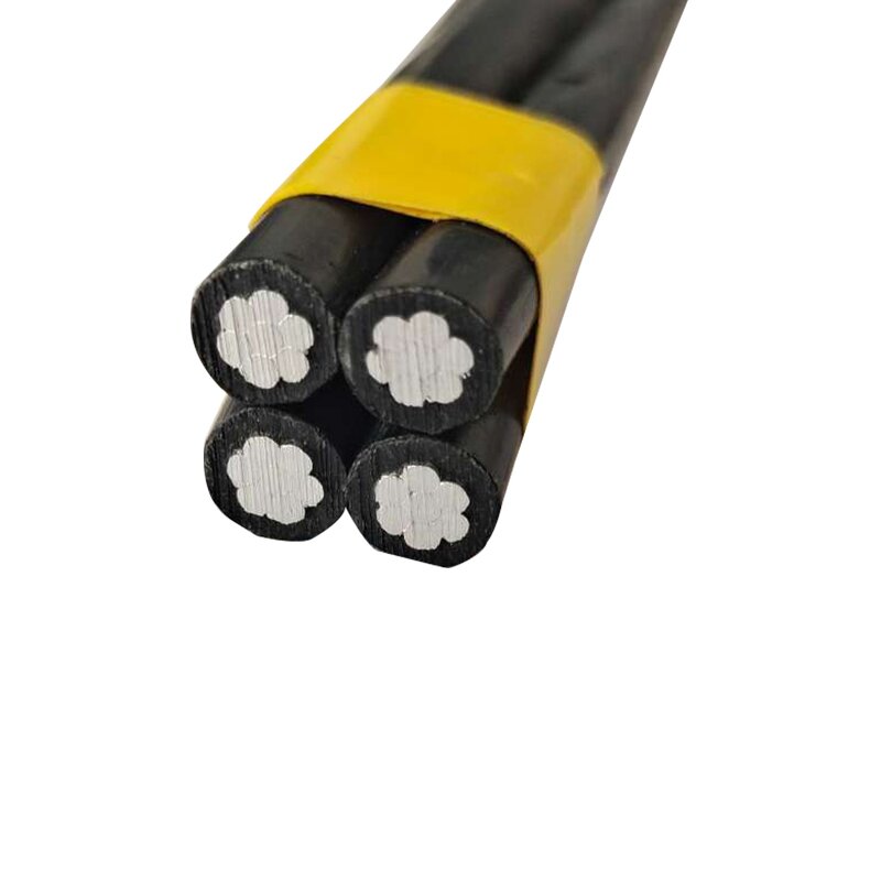 Aerial Bundled Cable Manufacturer - ASTM Standard 0.6/1kv 10-30mm2 Overhead Xlpe Insulation Twisted Cable