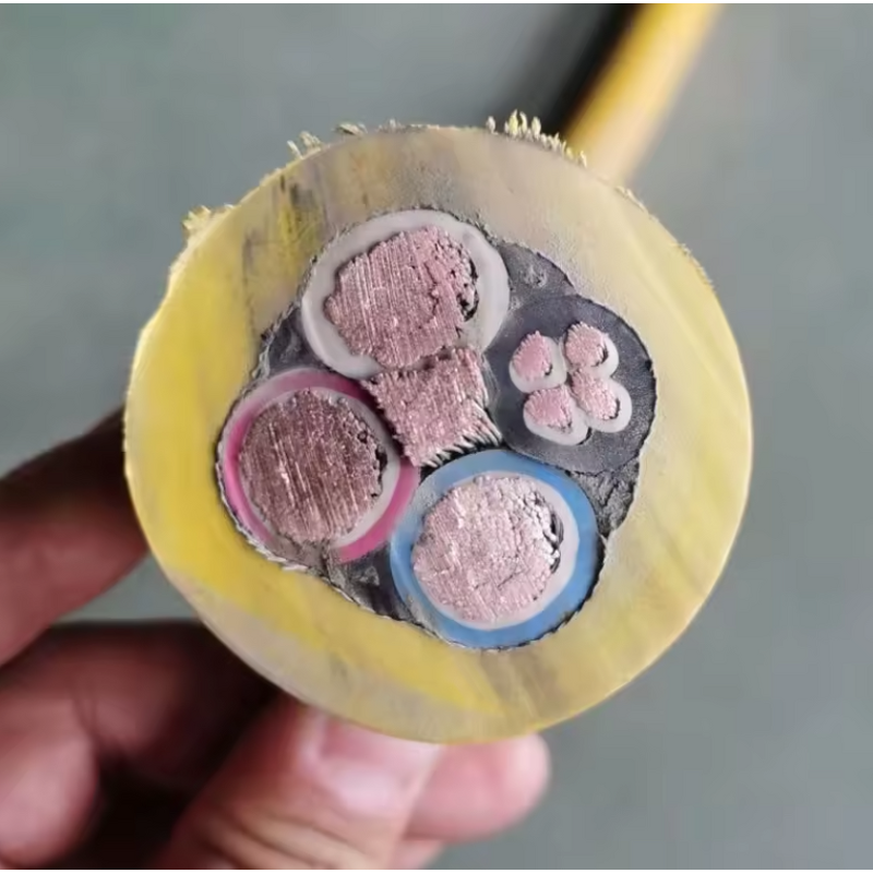 Flexible Mining Rubber Cable Manufacturer - Huadong Electric Type 241 41 61 63 Trackless Trailing for South Africa