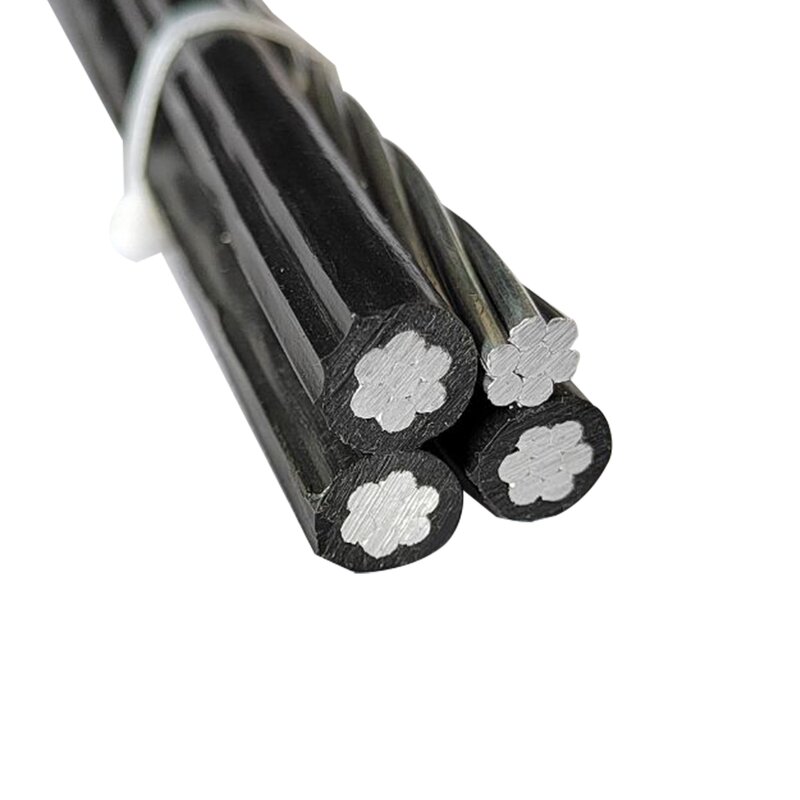 Aluminum Conductor ABC Cable Manufacturer - Professional Manufacturer ASTM Standard Overhead Customized Sizes Electrical Power