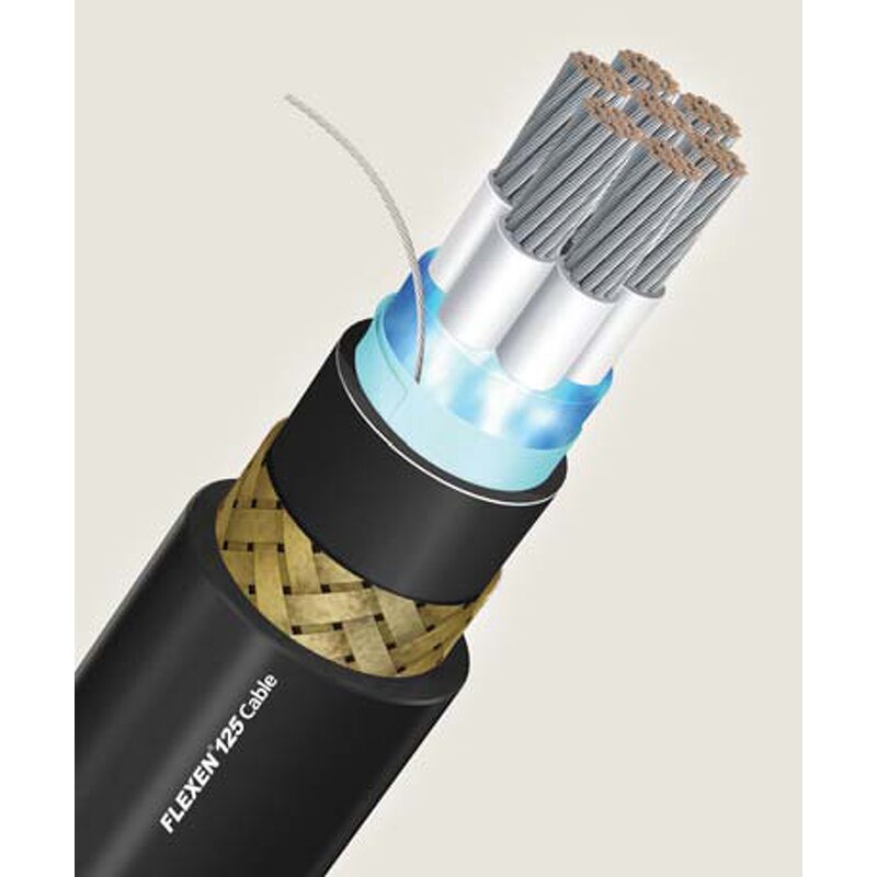 Offshore Instrumentation Cable Manufacturer - NEK 606 Fire Resistant Flame Retardant LSZH BU(c) Marine Cable