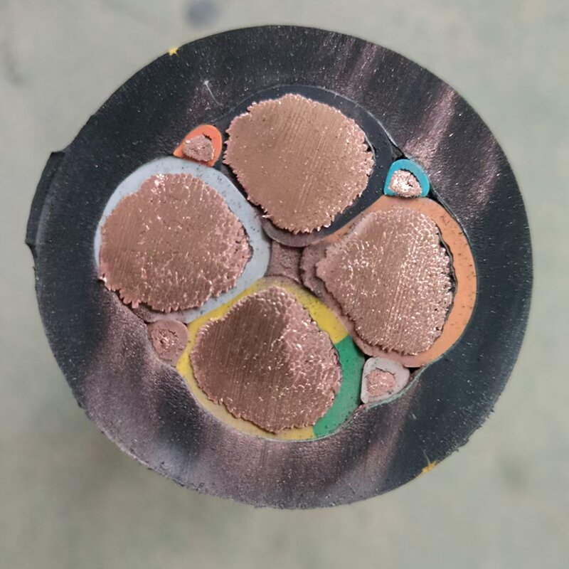 Industrial Grade Cable Manufacturer - 4/C CU 2000V EPDM/CPE Type G 90°C Copper Conductor EPDM Insulation CPE Jacket