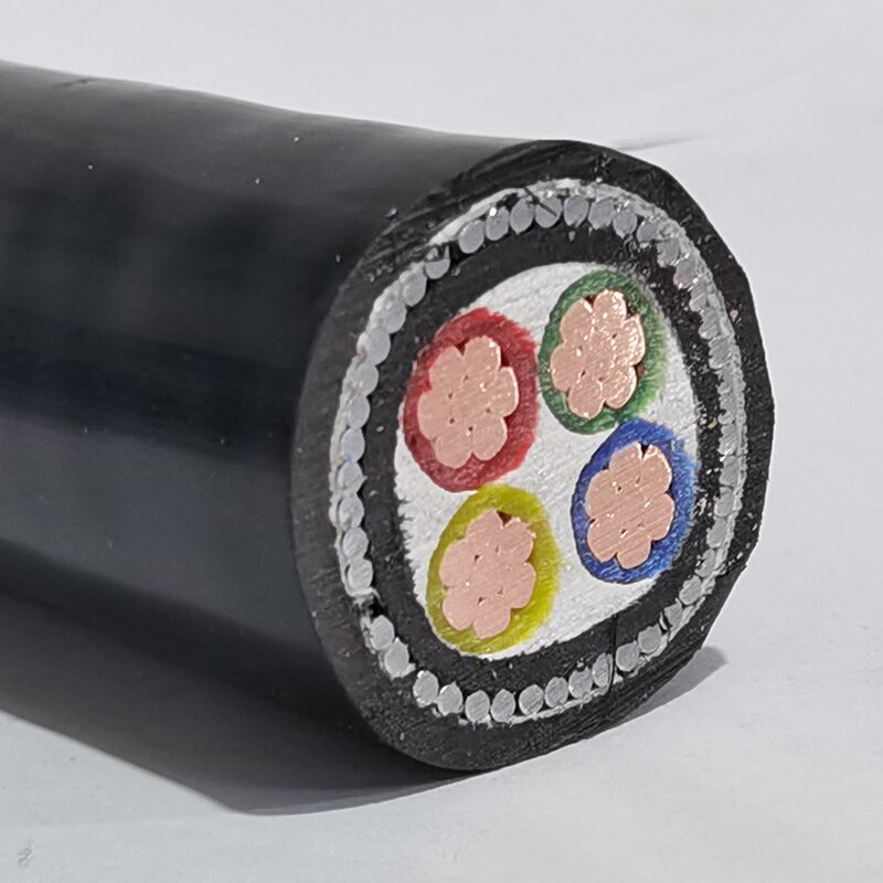 Low Voltage Power Cable Manufacturer - 0.6/1kV XLPE Insulated PVC Sheathed CV TFR-CV Copper Conductor for Construction