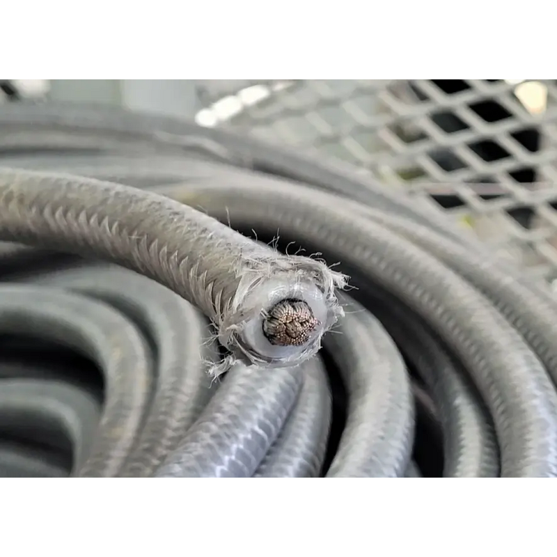 Silicone Rubber Insulation Cable Manufacturer - 2GTL 13.9/15kV Inner Sheath Glass Fiber Braided High Temperature