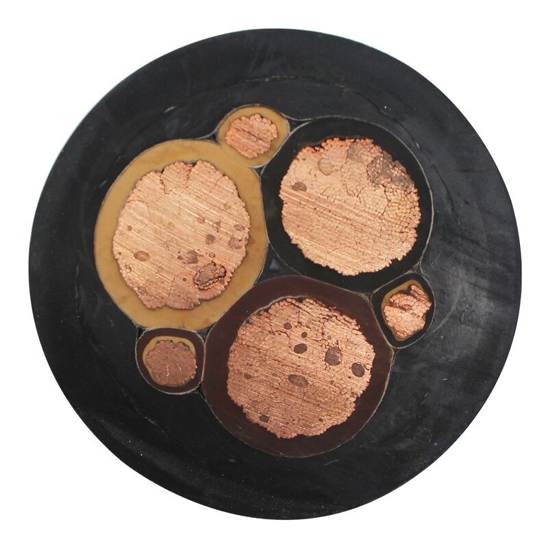 Rubber Cable Manufacturer - H07RN-F 450/750V EPR Insulation 3.3kV 3x120mm2 Flexible Copper for Sea Port and Dams