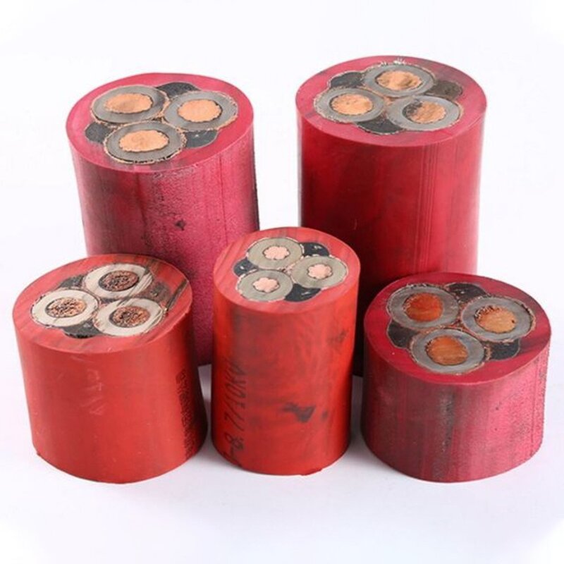 Underground Mining Cable Manufacturer - NSSHOU SHD-GC CPE Rubber Amoured Mining Machine Energy Electrical Submersible Pump Cable