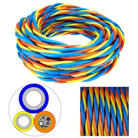 Underwater Neutrally Buoyant Cable Manufacturer - Waterproof Floating Cable for ROV Diving Umbilical Tether Hose Air / Pneumo / Comm