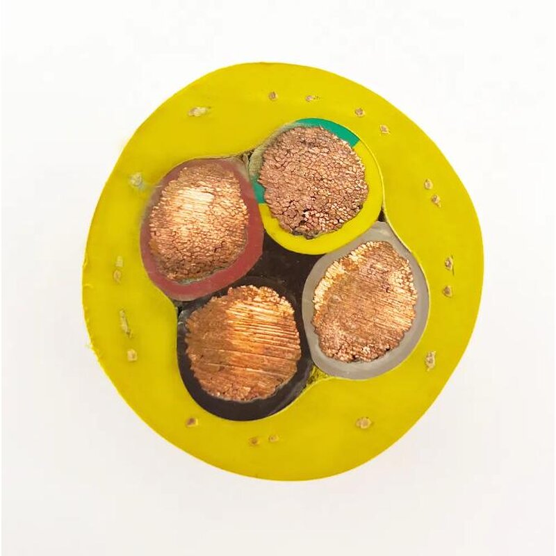 Heavy Duty Flexible Rubber Cable Manufacturer - 0.6/1kV NSSHOEU NSSHOEU-O NSSHOEU-J Tinned Copper EPR CPE 4X16mm for Mining Industry