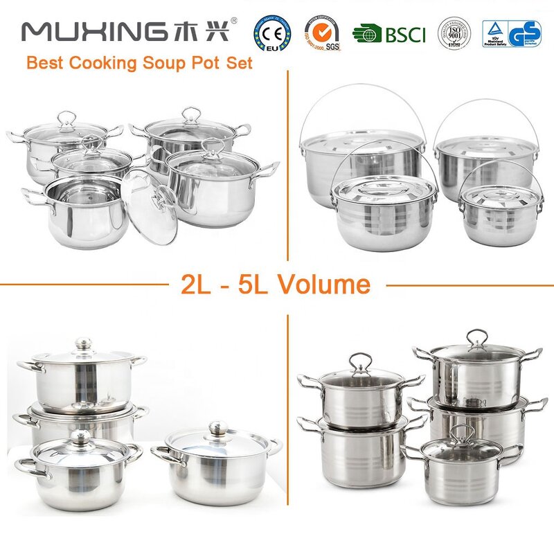 Cookware Set Manufacturer - Cooking Utensils Pots and Pans Induction Stainless Steel Non-Stick