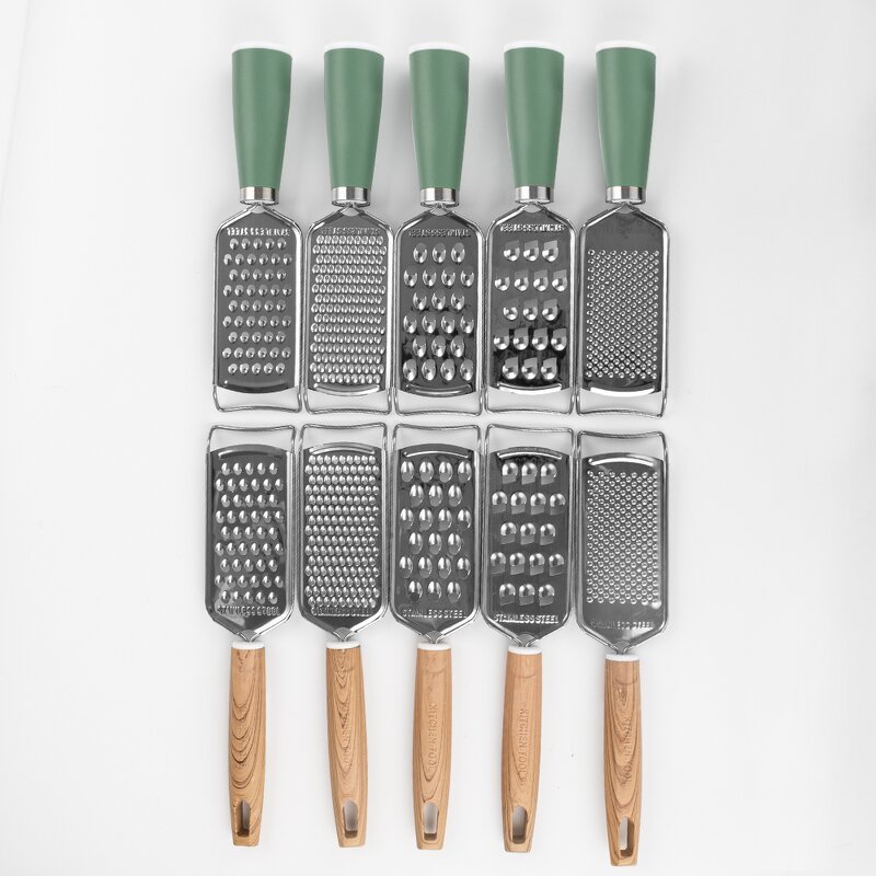 Grater Manufacturer - Wholesale Stainless Steel Zester Multifunctional Tool for Cheese Vegetables Fruits Home & Kitchen Gadgets Utensil Set