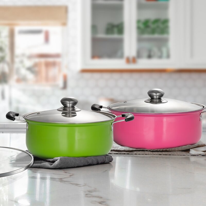 Cookware Set Manufacturer - Dishwasher Safe Eco Friendly Induction Baby Saucepan Noodle Soup Pot Pot and Pans