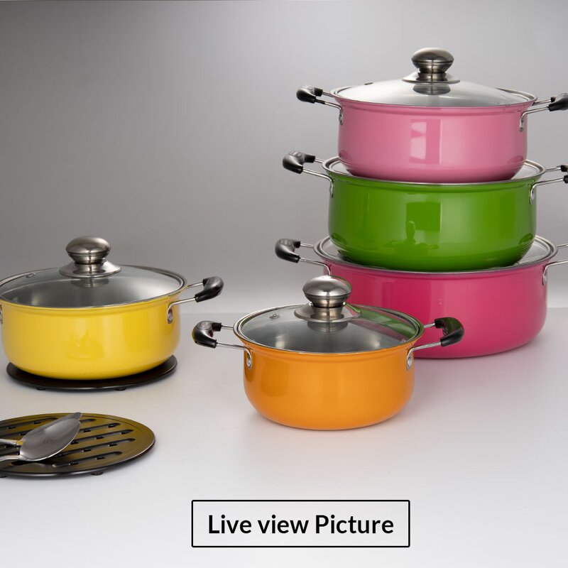Cookware Set Manufacturer - Dishwasher Safe Eco Friendly Induction Baby Saucepan Noodle Soup Pot Pot and Pans