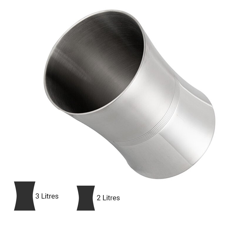 Wine Ice Bucket Manufacturer - Silver Stainless Steel Custom Champagne with Vintage Hotel Restaurant Serving Equipment 1 and 3 Liters