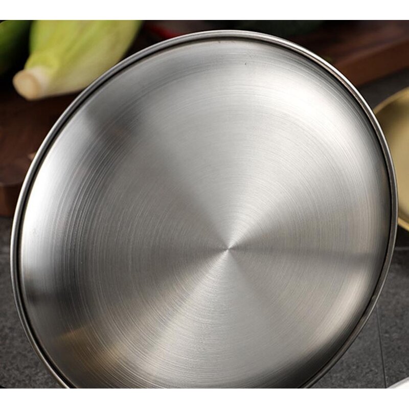 Dinnerware Plate Set Manufacturer - Unbreakable Round for Food Dish Serving Chip and Crack Resistant Metal Gold Plates for Home Restaurant