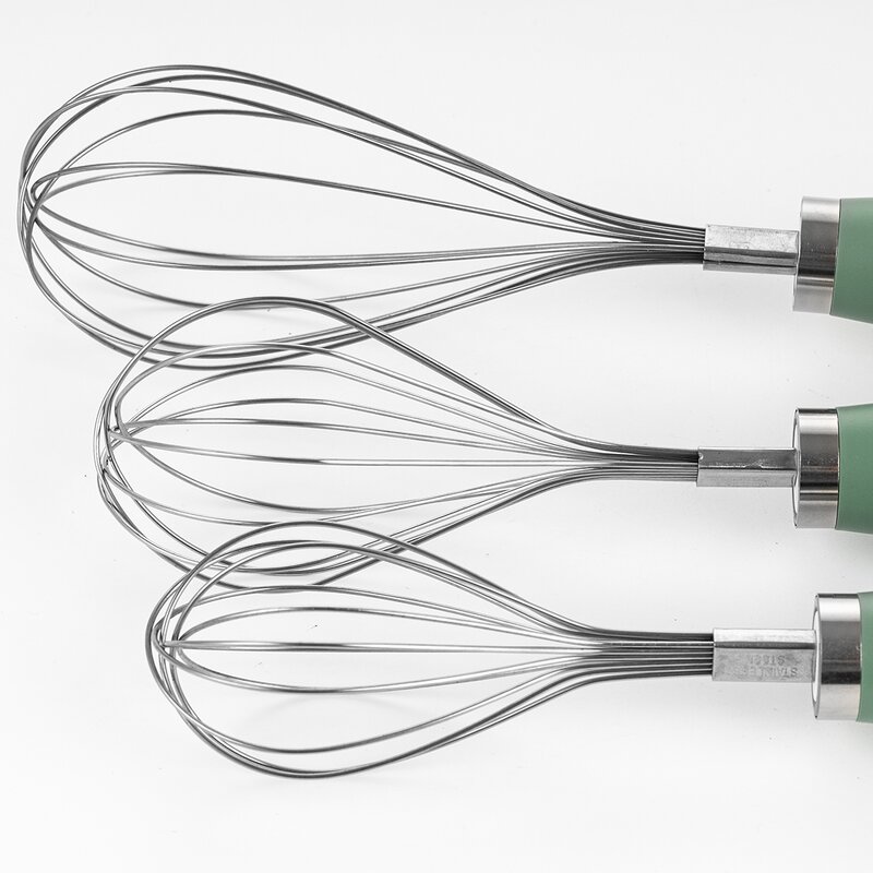 Whisk Set Manufacturer - Stainless Steel Kitchen Wisk Wire for Cooking Whisking Blending Beating Small Best Kitchen Tools and Home Gadgets