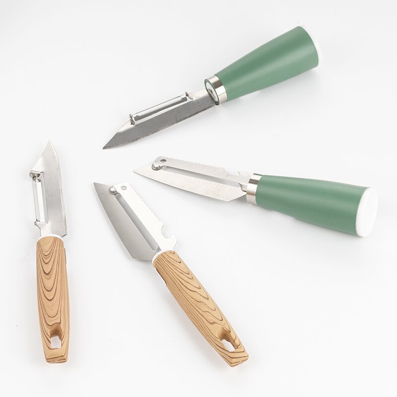 Peeler Set Manufacturer - Multifunctional Shaper Knife Julienning Can Opener Stainless Steel Kitchen and Home Gadgets Set Remover Blade