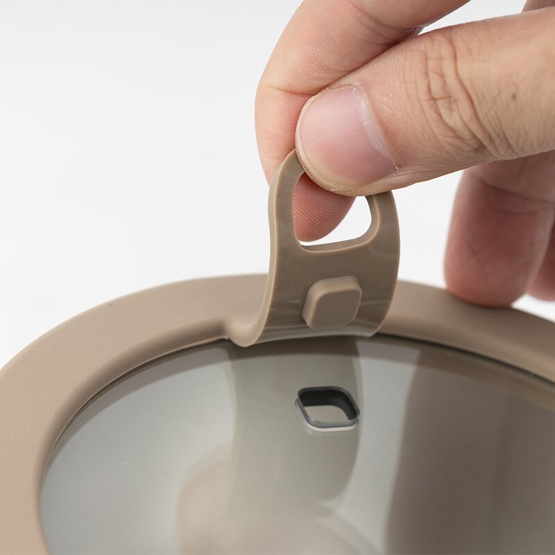 Food Storage Containers Manufacturer - Elegant Stainless Steel with Airtight Glass Lids Carry Out Silicone Reusable Packaging Round Jar