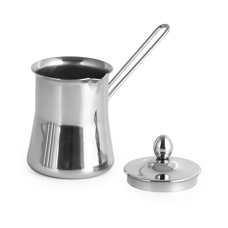 Coffee Pot Manufacturer - Luxury Cooking Serving Pots Stainless Steel Milk Arabic Turkish Moka