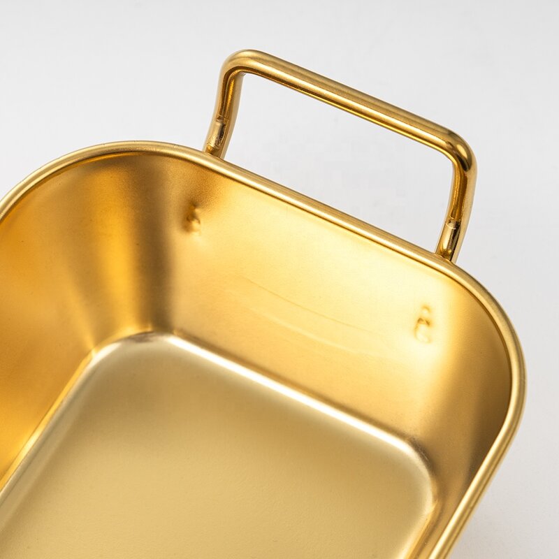 Side Dish Bowl Manufacturer - Wholesale Luxury Gold Silver Large Unbreakable Sauce Dipping Cup Set for Snack Condiment Dishwasher and Oven Safe