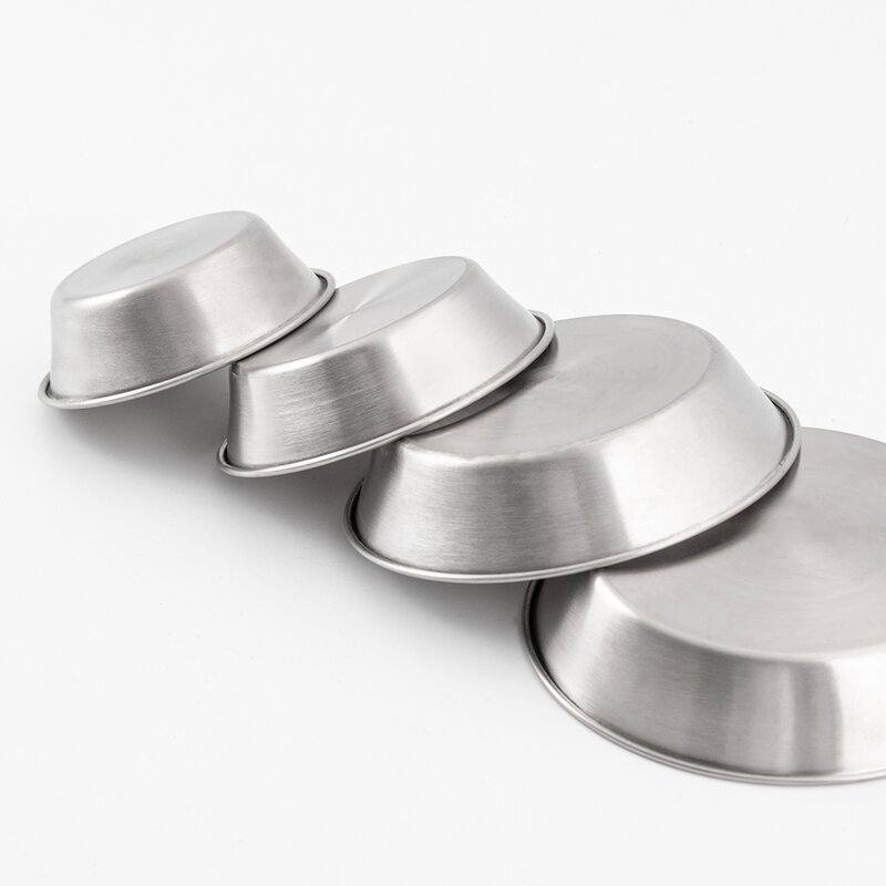 Soy Plate Manufacturer - Restaurant Stainless Steel Small Mexican Dip Taco Serving Dipping Sauce Bowls