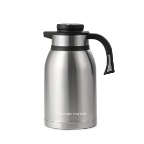 Stainless Steel Flasks Manufacturer - Home & Hotel High Quality Custom Logo Vacuum Double Walled 2.5L Kettle for Hot Coffee Tea
