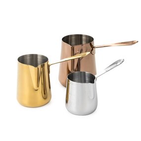 Milk Frothing Pitcher Manufacturer - Wholesale Stainless Steel 304 Barista Tools Coffee With Long Handle