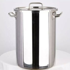 Soup Stock Pots Manufacturer - Tall Large High for Commercial Kitchen Cooking with Stainless Steel Lid for Industrial Hotels