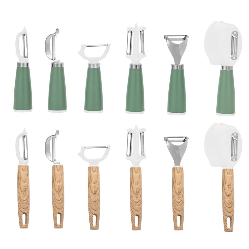 Peeler Manufacturer - Multifunctional with Storage Box Peeling Vegetables Fruits Can Opener Stainless Steel Kitchen and Home Niche Gadgets