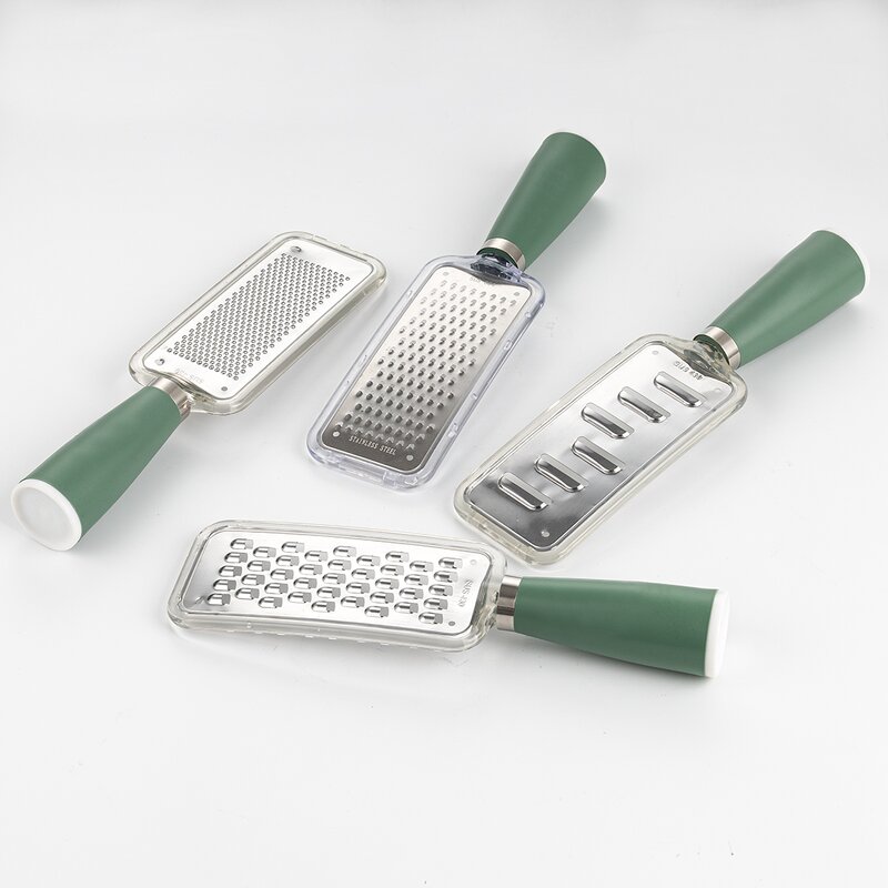 Grater Manufacturer - Stainless Steel Lemon Zester Heavy Duty Tool for Cheese Garlic Vegetables Fruits Kitchen and Home Gadgets Set