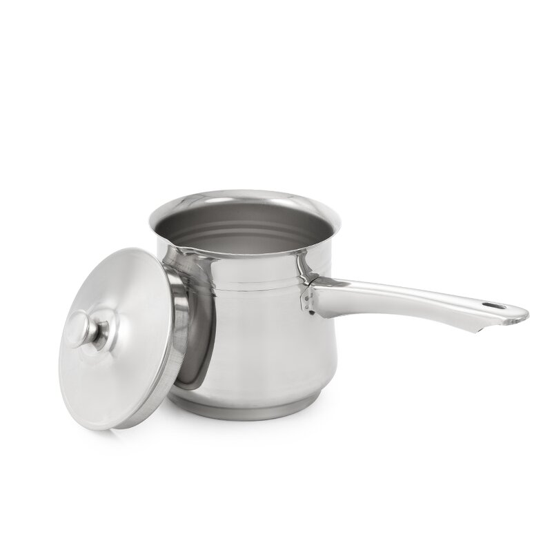 Espresso Pots Manufacturer - Wholesale Price Butter Milk Boiling Pot Turkish Coffee Cup Stainless Steel Turkish Coffee Pot