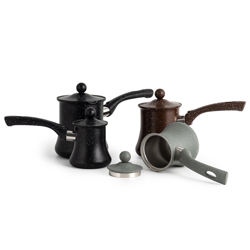 Coffee Pot Manufacturer - High Quality China Stainless Steel Coffee Warmer Set Milk Pot 8/12/18/24oz