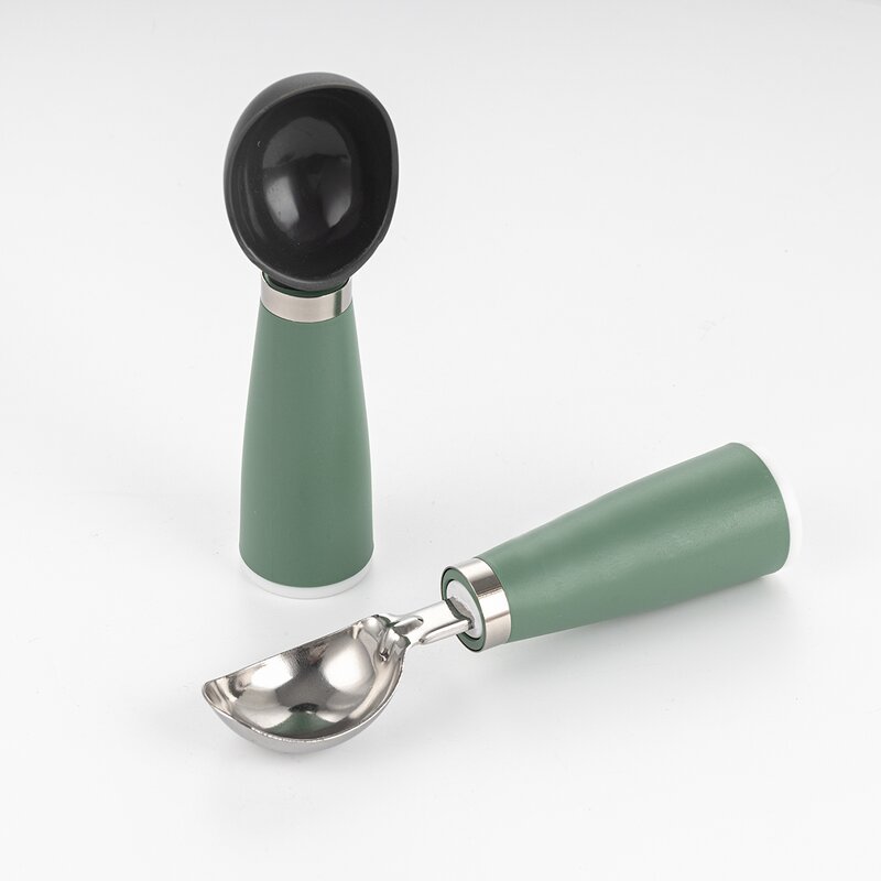 Ice Cream Scoop Manufacturer - Stainless Steel Fruit Serving Tool Plastic Minimalist Scooper Ball Former Sorbet Server Kitchen Gadgets