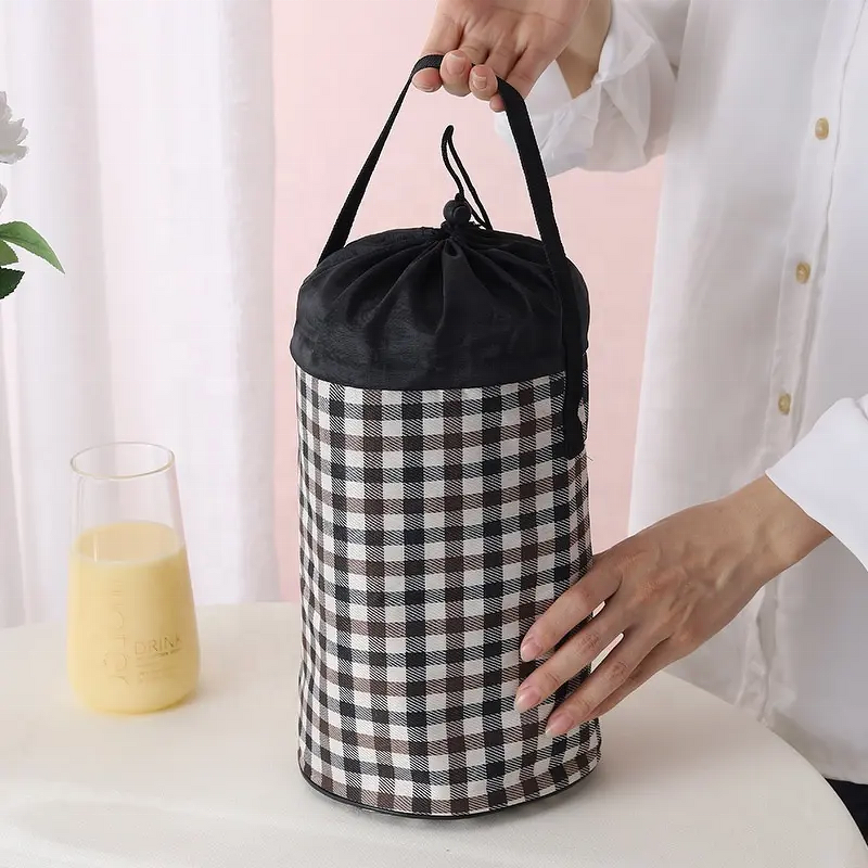 Bento Box Manufacturer - All in One Insulated 3 Tier Stackable Stainless Steel 4 Layer Tiffin Carrier with Handle