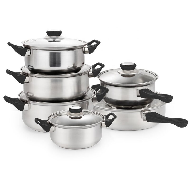 Cookware Set Manufacturer - Cooking Utensils Pots and Pans Induction Stainless Steel Non-Stick