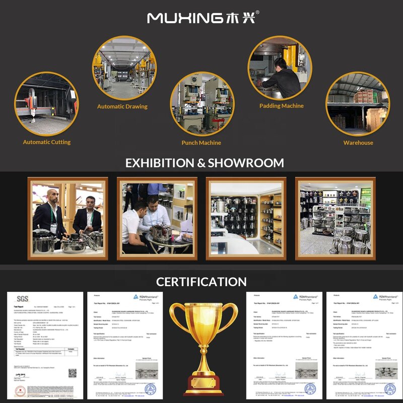 Cookware Set Manufacturer - Hotel Professional Kitchenware Pots and Pans Stainless Steel Hotel Restaurant