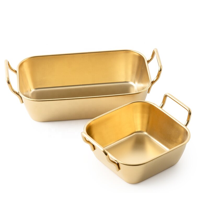 Side Dish Bowl Manufacturer - Wholesale Luxury Gold Silver Large Unbreakable Sauce Dipping Cup Set for Snack Condiment Dishwasher and Oven Safe
