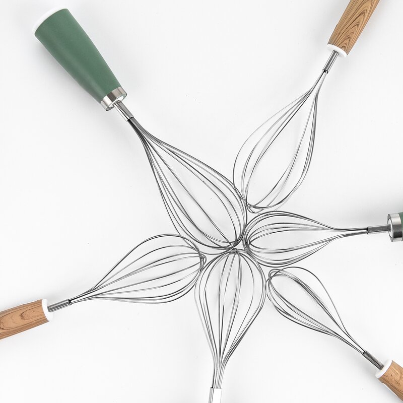 Whisk Set Manufacturer - Stainless Steel Kitchen Wisk Wire for Cooking Whisking Blending Beating Small Best Kitchen Tools and Home Gadgets