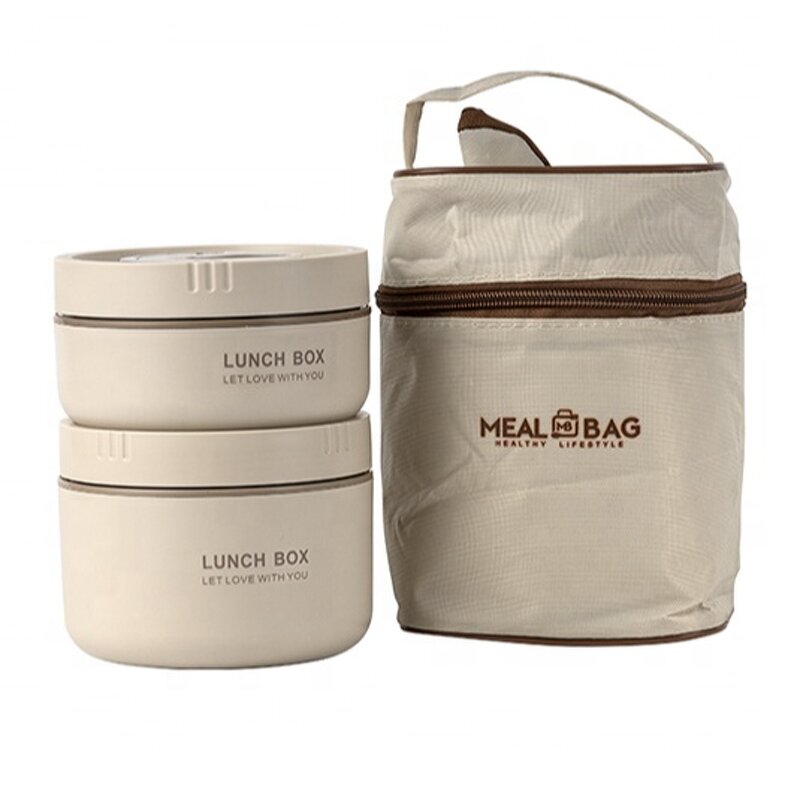 Lunchbox Manufacturer - 304 Stainless Steel Insulated Keep Warm Thermal Bento Food Storage Tiffin Set for Kid School