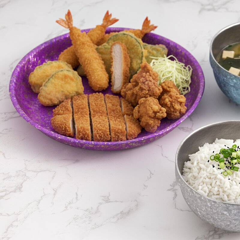 Plate Manufacturer - Nature Color Pure Titanium Home Kitchen Food Serving Outdoor Lightweight Durable Dinnerware Salad Dish Essential Set