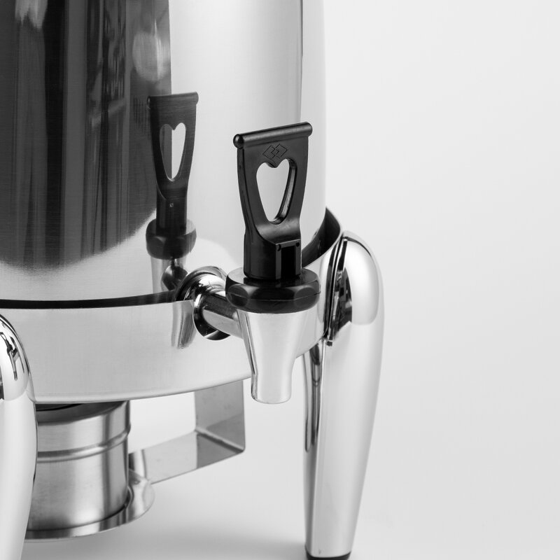 Coffee Maker Manufacturer - Commercial Urn Alcohol Stove/Electric Metal Stainless Steel Hot Dispenser Coffee Urn