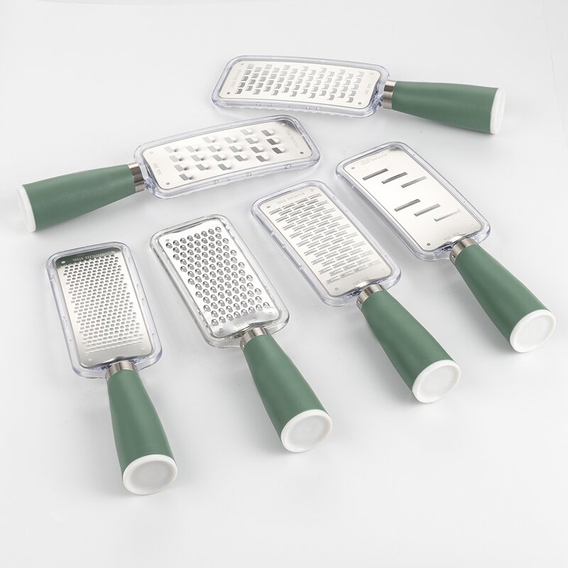 Grater Manufacturer - Stainless Steel Lemon Zester Heavy Duty Tool for Cheese Garlic Vegetables Fruits Kitchen and Home Gadgets Set