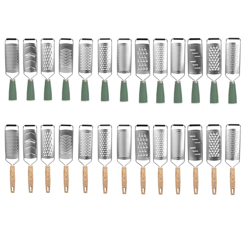 Grater Manufacturer - Wholesale Stainless Steel Zester Multifunctional Utensil Tool for Cheese Vegetables Fruits Kitchen and Home Gadgets Set