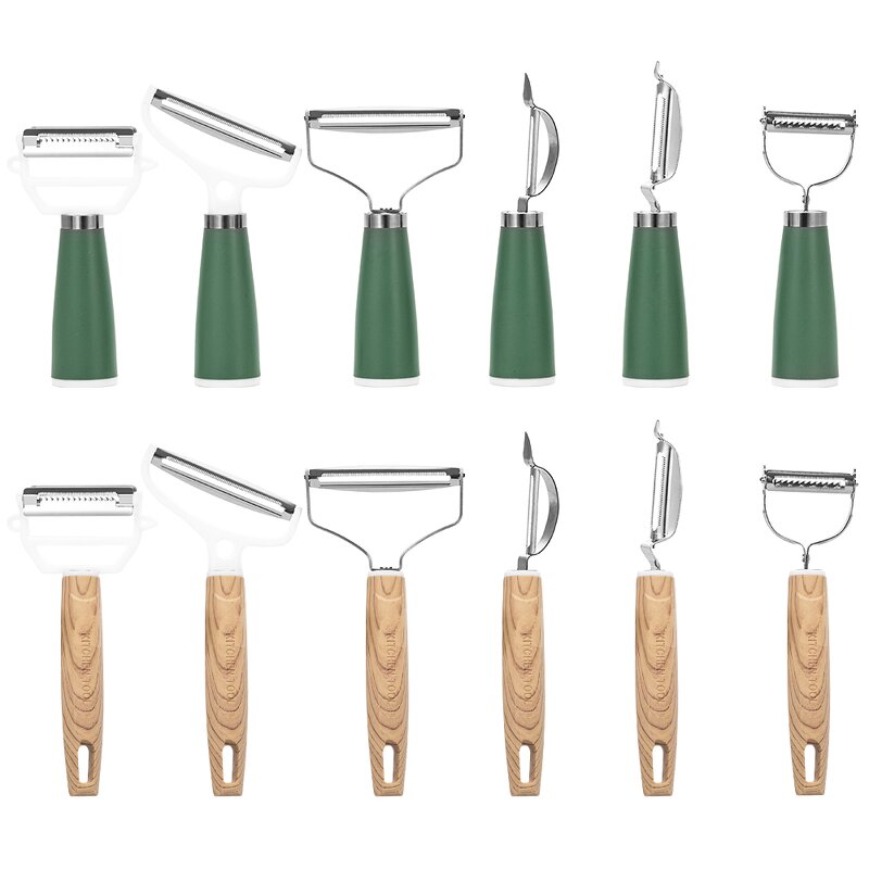 Vegetable Peeler Manufacturer - Multifunctional for Kitchen Stainless Steel Tools & Gadgets Carrot Fruit Ergonomic Non-Slip Handle