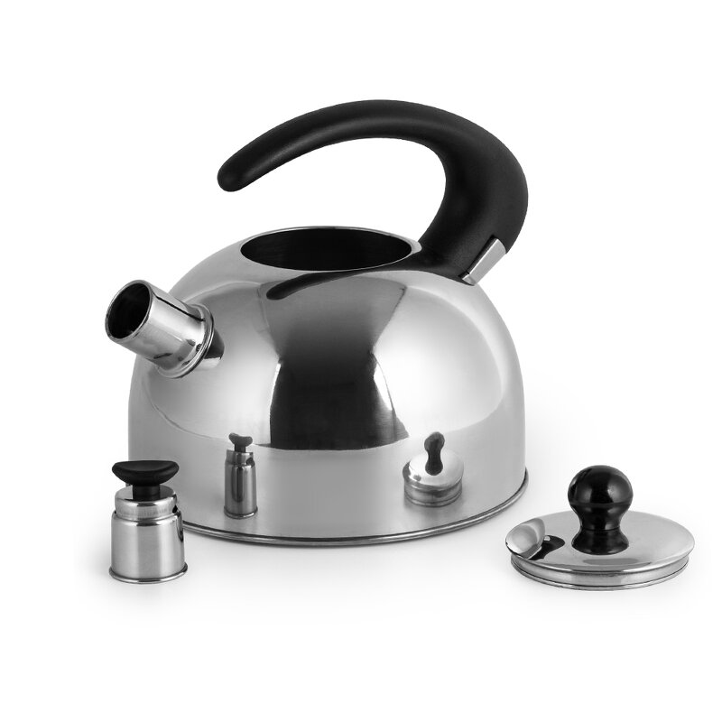 Tea Kettle Manufacturer - 3.0L Stainless Steel Economic Whistling With Color Painting for Promotional Gift
