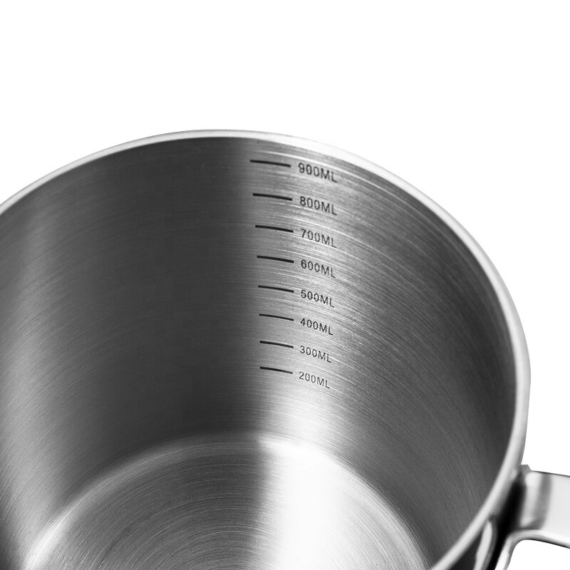 Pasta Pot Manufacturer - Original Factory 0.45-1.2 L Round Three-Layer Steel Design Family French Fries Food Deep Fryer with Basket