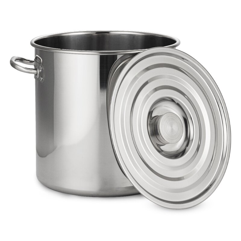 Rice Stock Pots Manufacturer - Muxing Multi-size Commercial 201 & 304 Stainless Steel for Restaurants Hotels Kitchen
