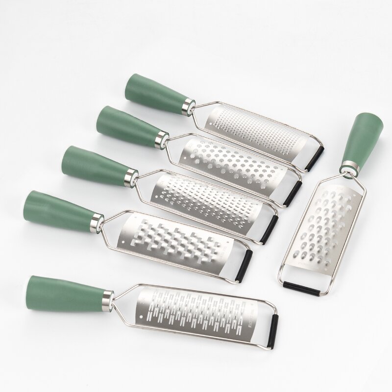 Grater Manufacturer - Wholesale Stainless Steel Zester Multifunctional Utensil Tool for Cheese Vegetables Fruits Kitchen and Home Gadgets Set