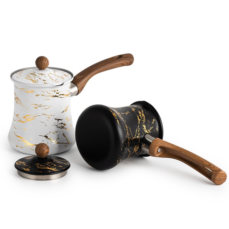 Turkish Coffee Pot Manufacturer - High Quality Gourd Shape Multi-specification for Home Kitchen Restaurant Use